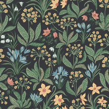 S10161 Huset I Solen Huset I Solen Charcoal Wallpaper By Sandberg