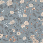 S10165 Till Karin Huset I Solen Folklore Blue Wallpaper By Sandberg