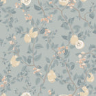 S10168 Kvitten Huset I Solen Soft Blue Wallpaper By Sandberg