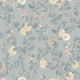 Kvitten Huset I Solen Soft Blue Wallpaper By Sandberg