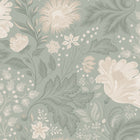 S10180 Sage Green Ava Villa Dalarö II Wallpaper by Sandberg