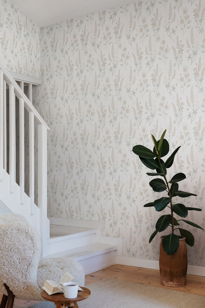 S10183 Pastel Emma Villa Dalarö II Wallpaper by Sandberg