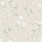 S10184 Linen Emma Villa Dalarö II Wallpaper by Sandberg