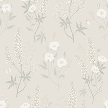 S10184 Linen Emma Villa Dalarö II Wallpaper by Sandberg