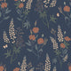 Classic Blue Emma Villa Dalarö II Wallpaper by Sandberg