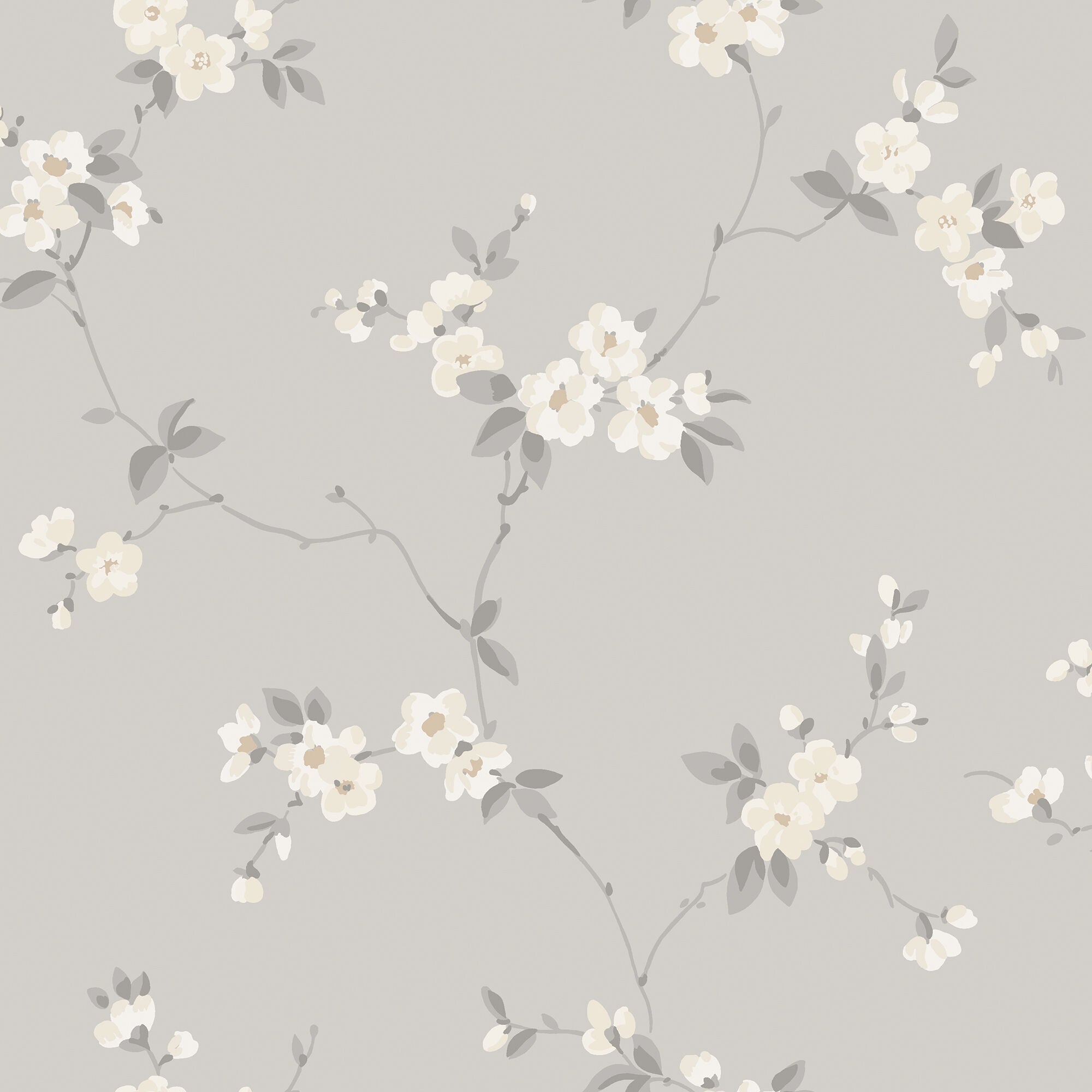 S10187 Mineral Gray Engla Villa Dalarö II Wallpaper by Sandberg