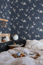 S10189 Classic Blue Engla Villa Dalarö II Wallpaper by Sandberg