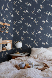 S10189 Classic Blue Engla Villa Dalarö II Wallpaper by Sandberg