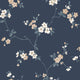 Classic Blue Engla Villa Dalarö II Wallpaper by Sandberg