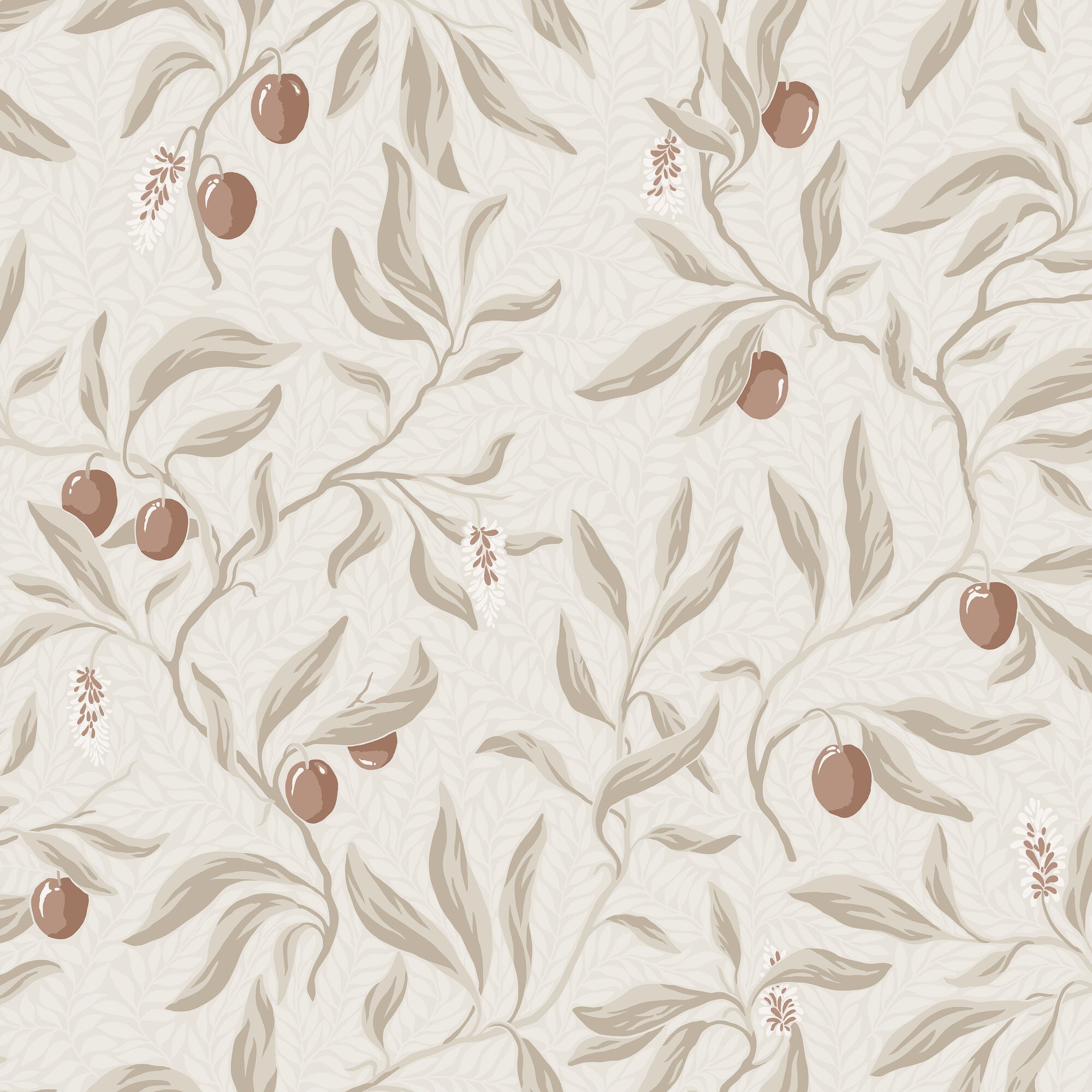 S10190 Linen Vinnie Villa Dalarö II Wallpaper by Sandberg