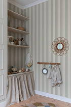 S10199 Sage Green Sam Villa Dalarö II Wallpaper by Sandberg
