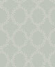 Sage Green Wilma Villa Dalarö II Wallpaper by Sandberg