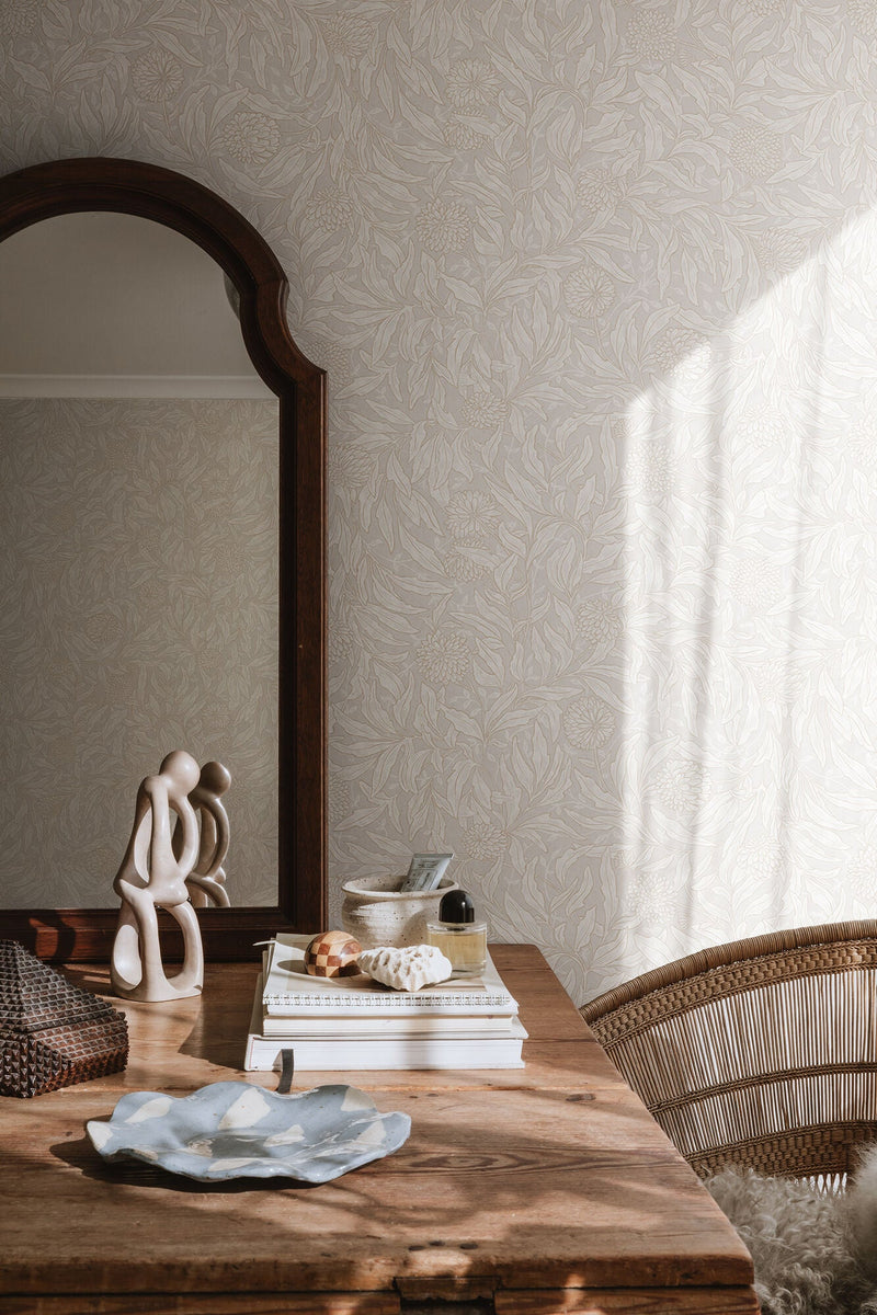 S10203 Sandstone Olof Villa Dalarö II Wallpaper by Sandberg