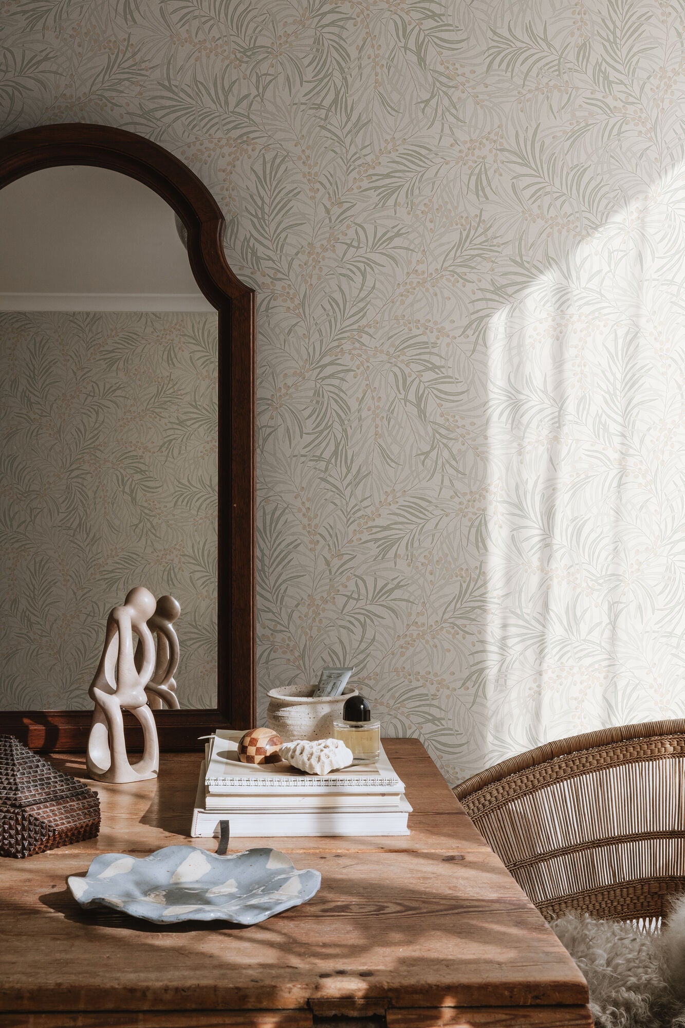 S10206 Sandstone Idun Villa Dalarö II Wallpaper by Sandberg