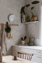 S10207 Mineral Gray Idun Villa Dalarö II Wallpaper by Sandberg
