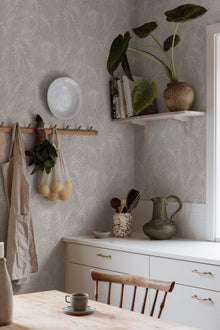 S10207 Mineral Gray Idun Villa Dalarö II Wallpaper by Sandberg