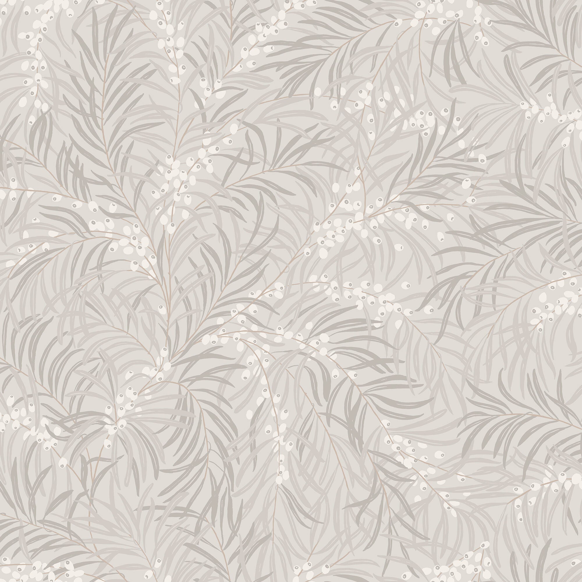 S10207 Mineral Gray Idun Villa Dalarö II Wallpaper by Sandberg