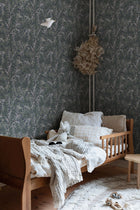 S10208 Classic Blue Idun Villa Dalarö II Wallpaper by Sandberg