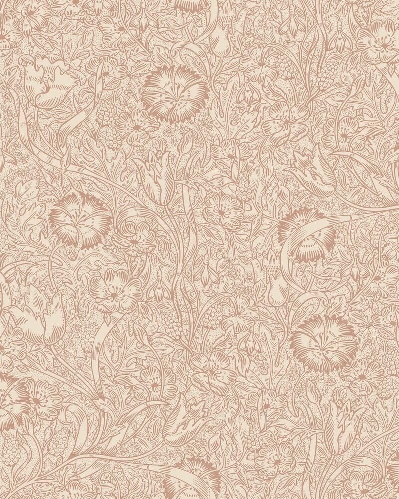 S10211 Terracotta Caroline Villa Dalarö II Wallpaper by Sandberg