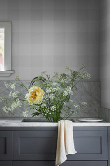 S10212 Mineral Gray Lykke Villa Dalarö II Wallpaper by Sandberg