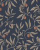 Classic Blue Vinnie Villa Dalarö II Wallpaper by Sandberg