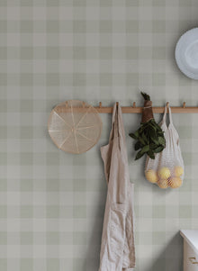 S10228 Spring Green Lykke Villa Dalarö II Wallpaper by Sandberg
