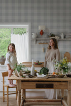 S10229 Misty Blue Lykke Villa Dalarö II Wallpaper by Sandberg