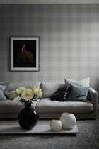 S10229 Misty Blue Lykke Villa Dalarö II Wallpaper by Sandberg