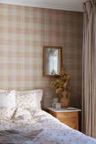 S10230 Terracotta Lykke Villa Dalarö II Wallpaper by Sandberg