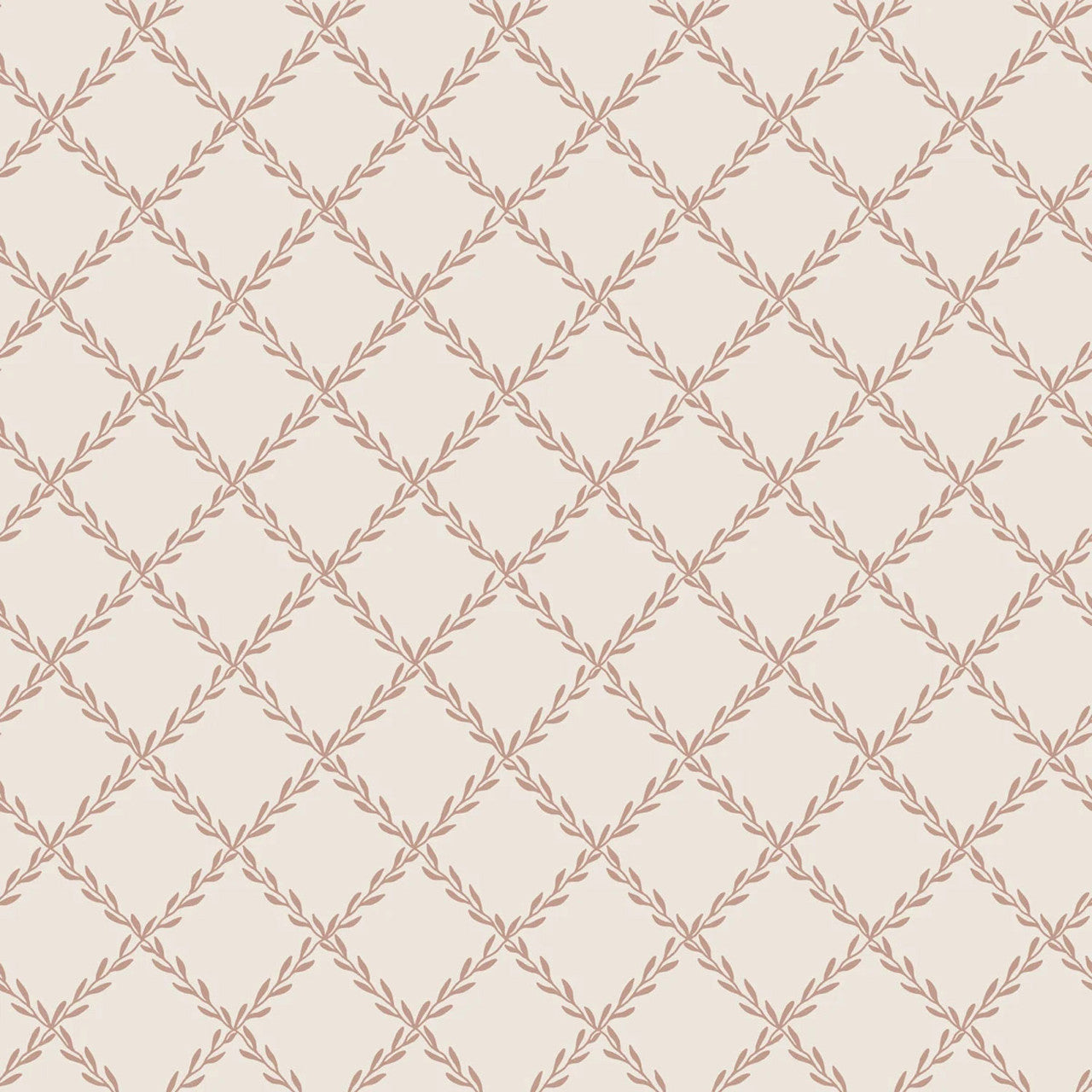 S10305 Trellis Essentials Terracotta Wallpaper By Sandberg