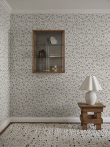 S10323 Misty Blue Bokskog Mons Klint Wallpaper by Sandberg
