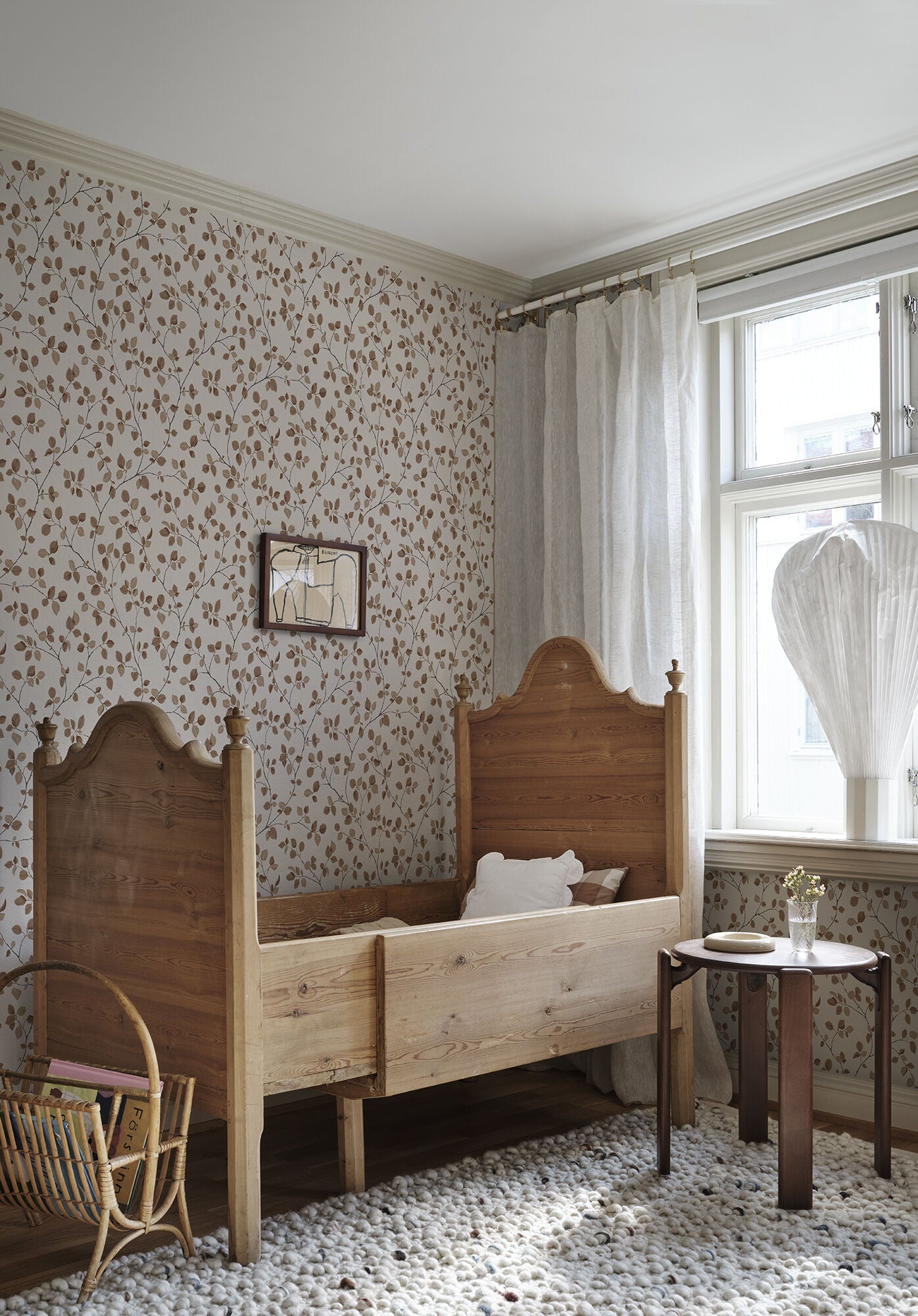 S10324 Terracotta Bokskog Mons Klint Wallpaper by Sandberg