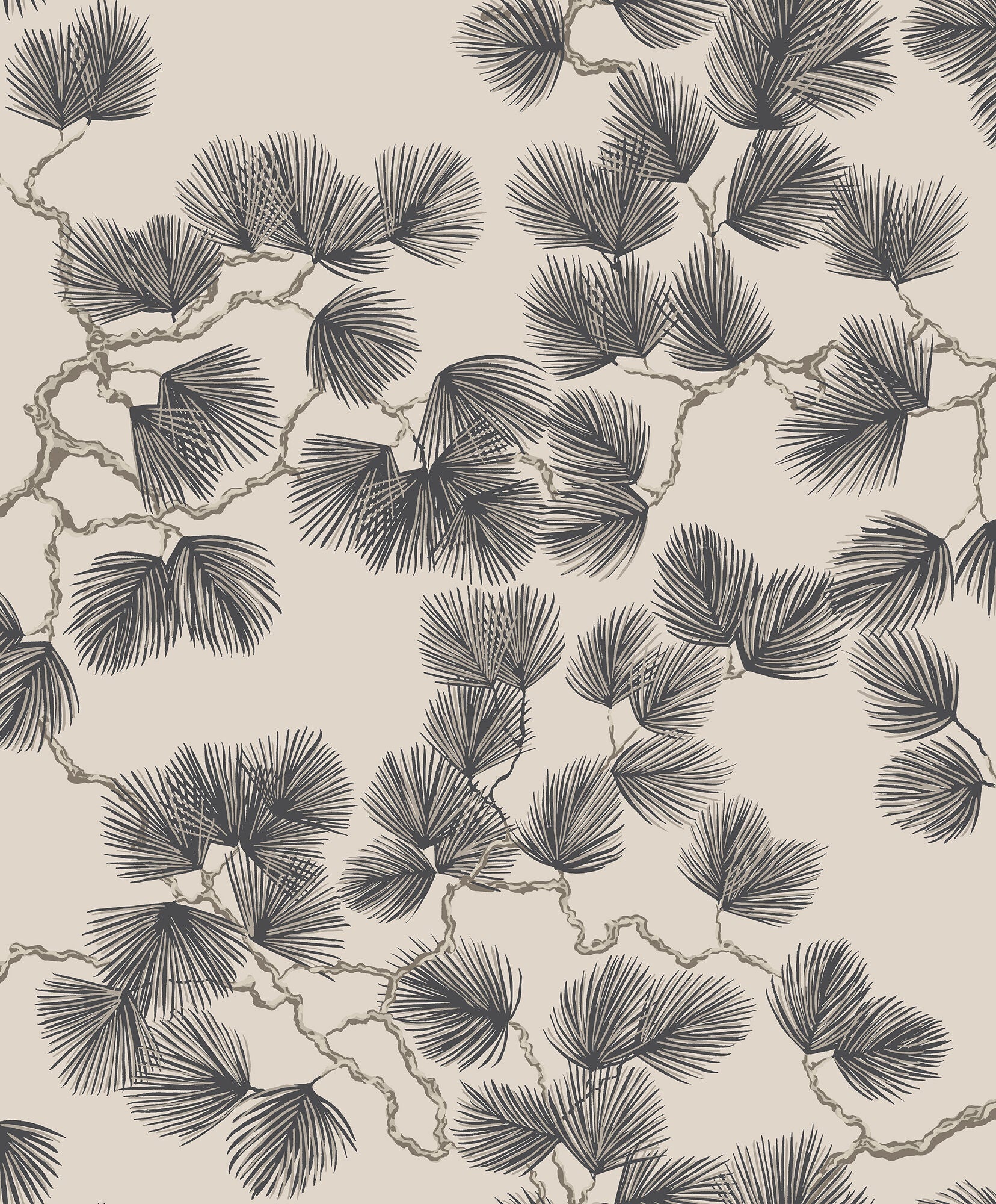 S10325 Brown Pine Mons Klint Wallpaper by Sandberg