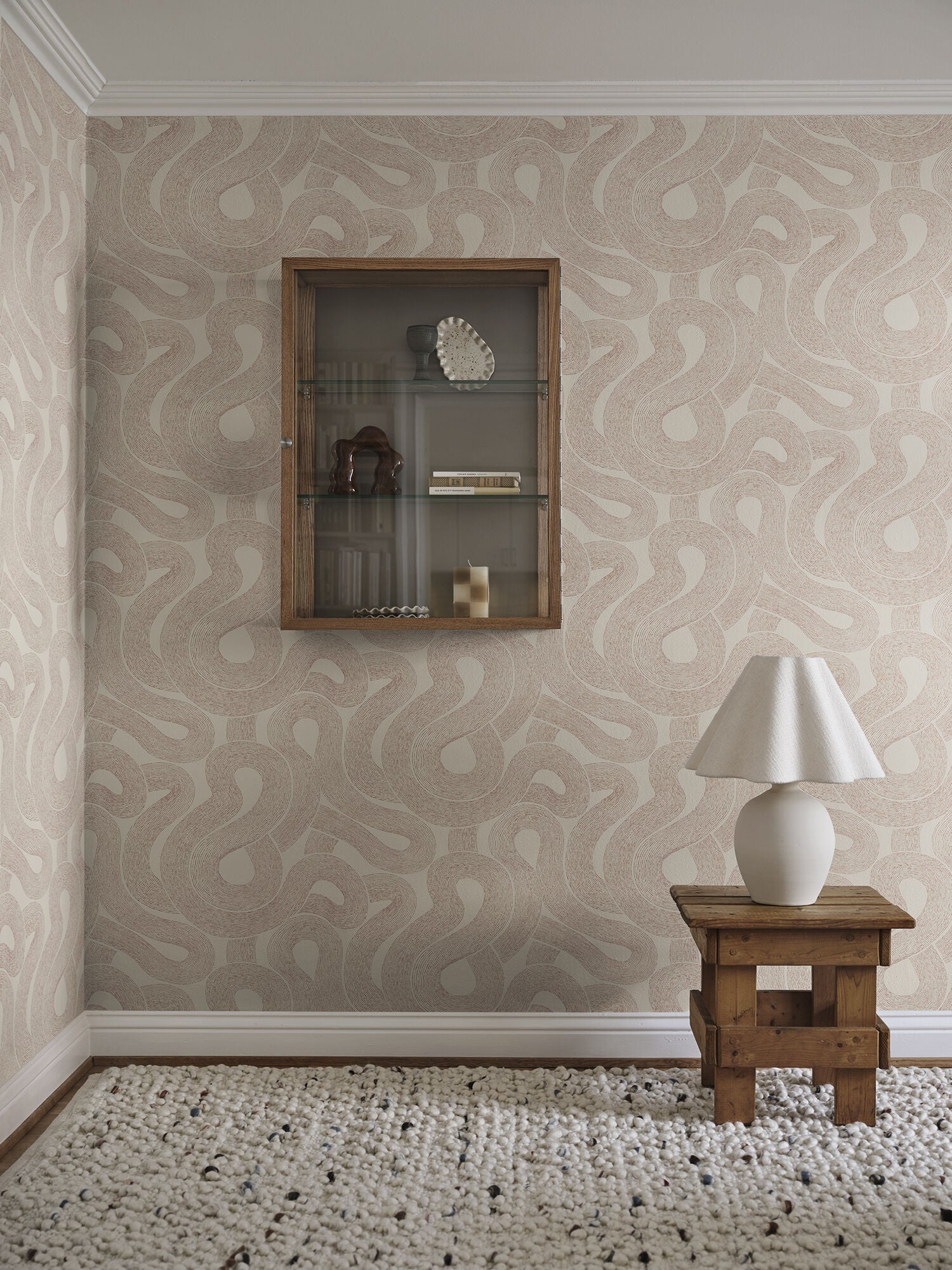 S10329 Terracotta Zen Mons Klint Wallpaper by Sandberg