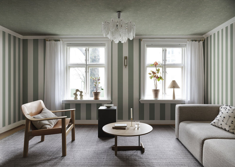 S10332 Sage Green Marion Mons Klint Wallpaper by Sandberg