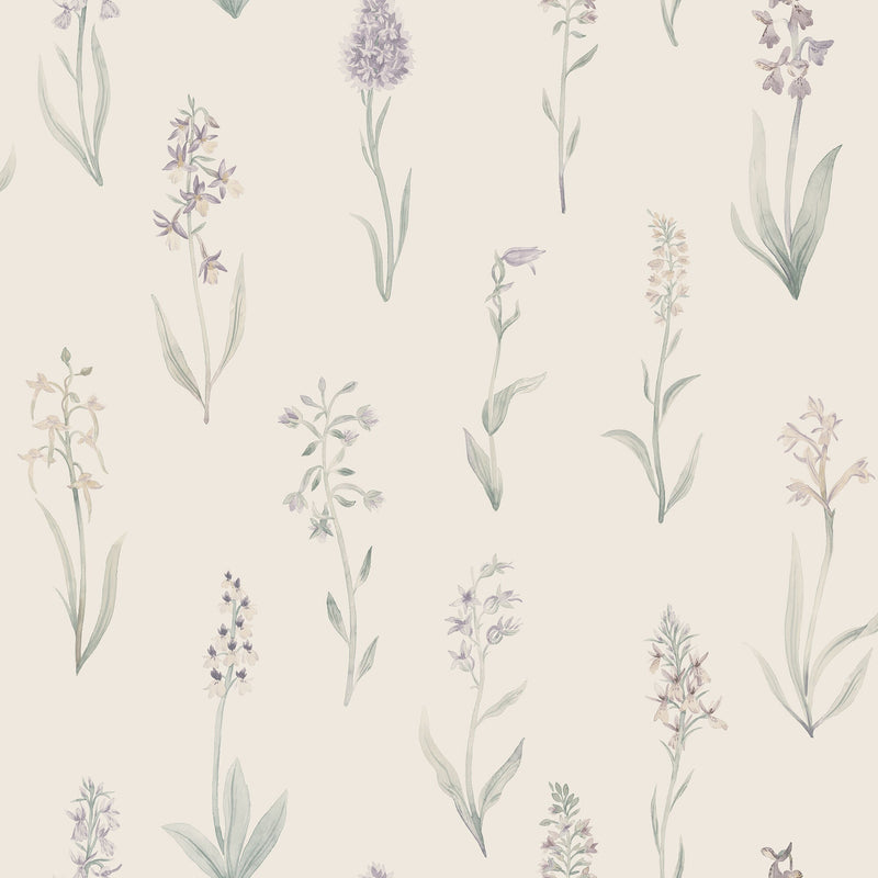 S10335 Lilac Alma Mons Klint Wallpaper by Sandberg