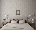 S10337 Beige Grace Mons Klint Wallpaper by Sandberg