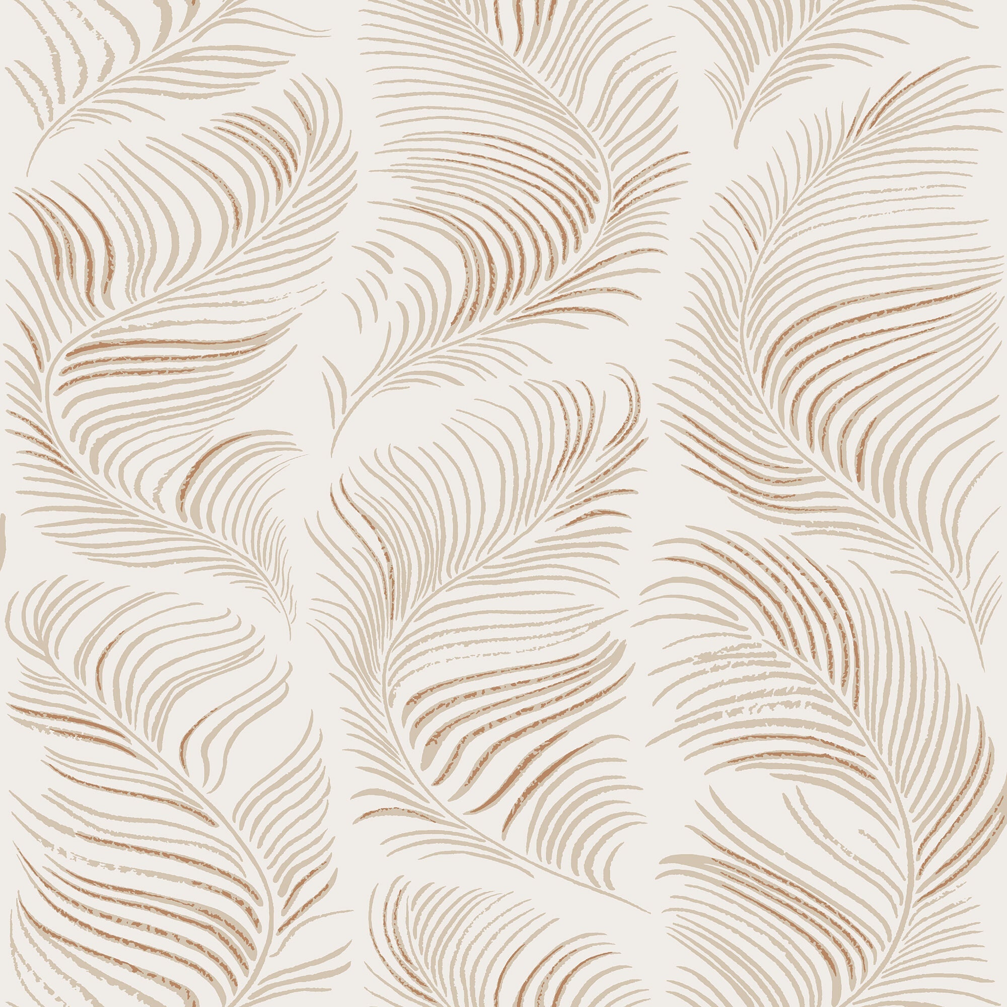 S10337 Beige Grace Mons Klint Wallpaper by Sandberg