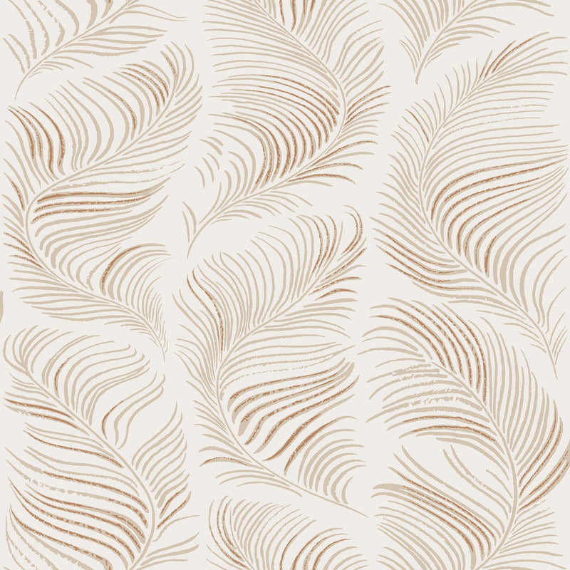 S10337 Beige Grace Mons Klint Wallpaper by Sandberg