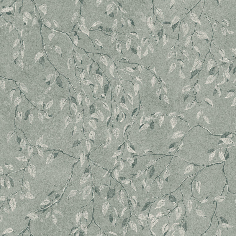 S10345 Forest Green Lise Mons Klint Wallpaper by Sandberg