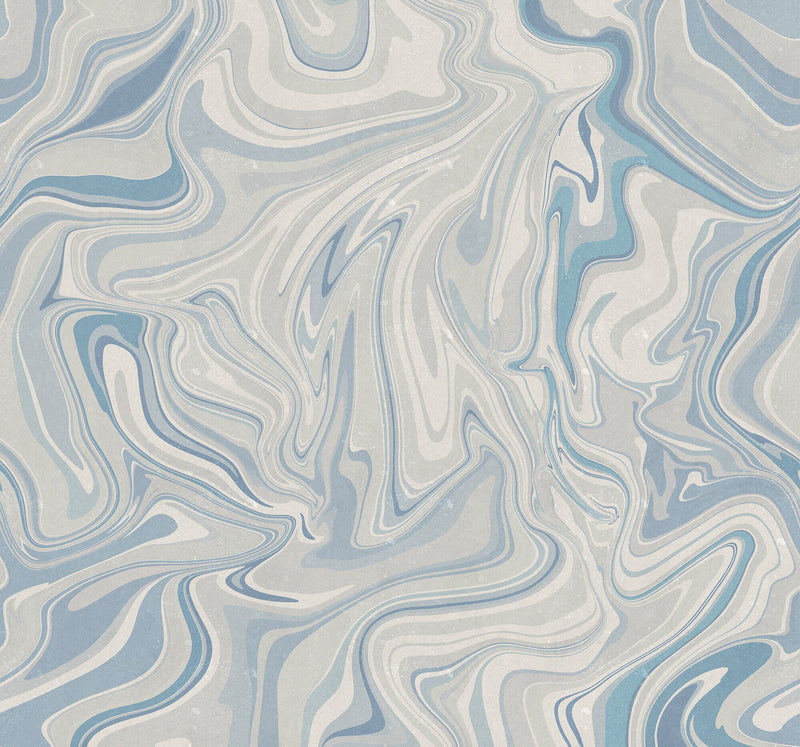 S10350 Misty Blue Klint Mons Klint Mural by Sandberg