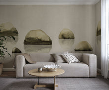 S10351 Olive Green Spegel Mons Klint Mural by Sandberg