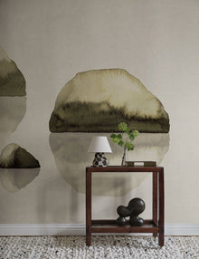 S10351 Olive Green Spegel Mons Klint Mural by Sandberg