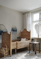 S10352 Indigo Blue Spegel Mons Klint Mural by Sandberg