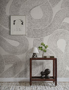 S10357 Graphite Zen Mural Mons Klint Mural by Sandberg