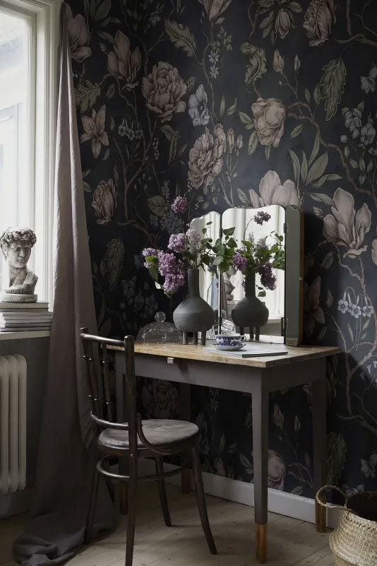 S10362 Dark Blue Belinda Sandberg Edition Mural by Sandberg