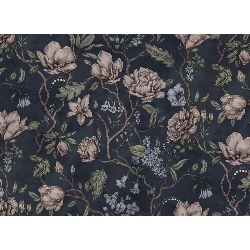 S10362 Dark Blue Belinda Sandberg Edition Mural by Sandberg