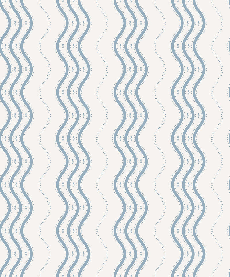 S10369 Light Blue Ben Tidlösa Wallpaper by Sandberg