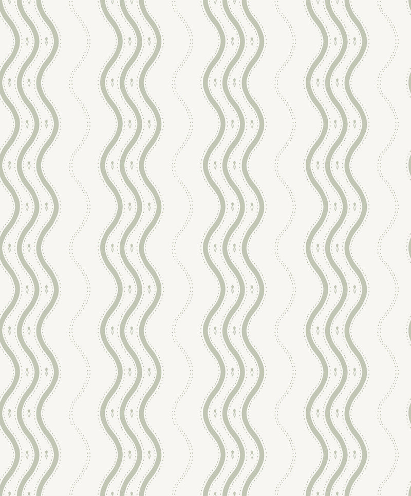 S10370 Garden Green Ben Tidlösa Wallpaper by Sandberg