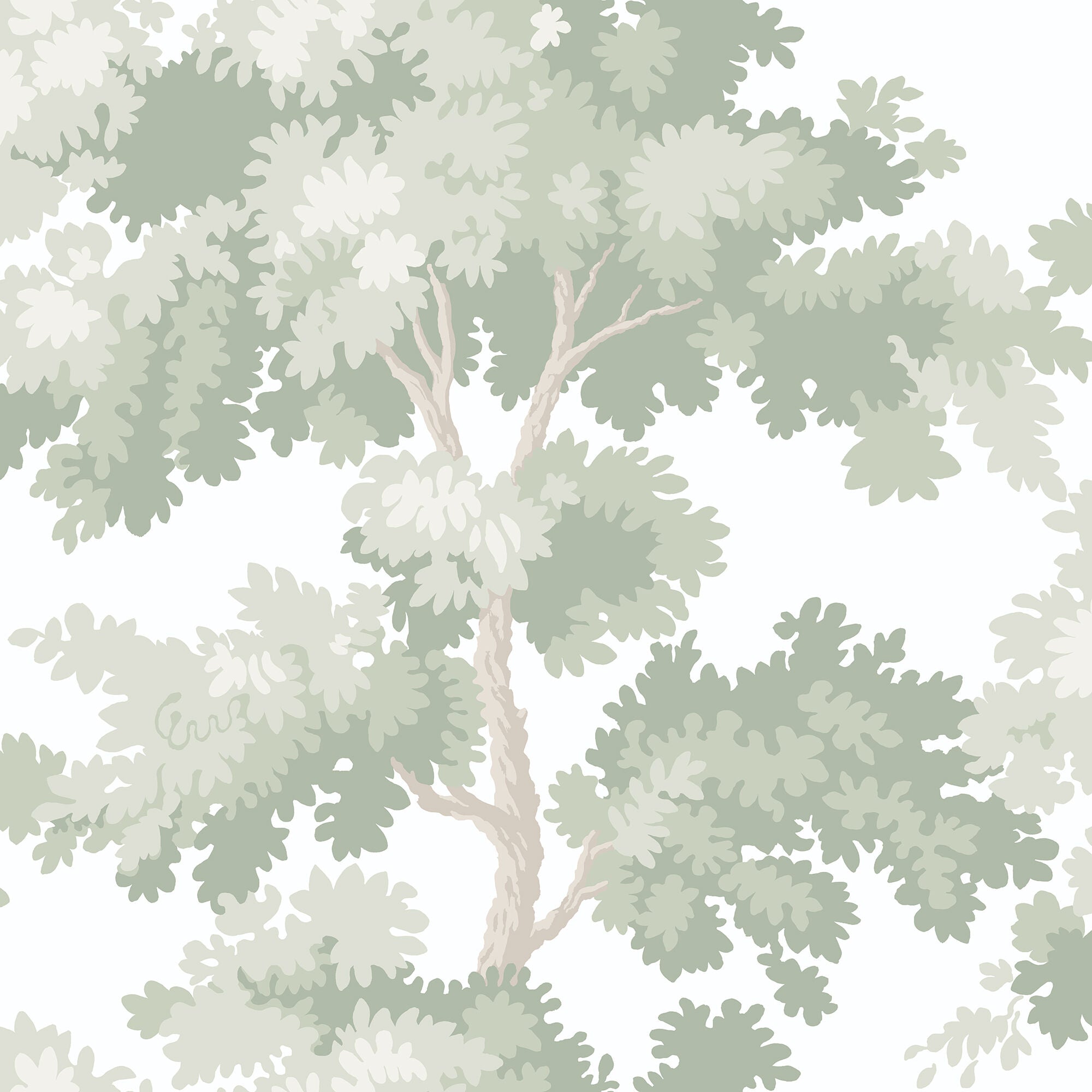 S10381 Light Green Raphael Tidlösa Wallpaper by Sandberg